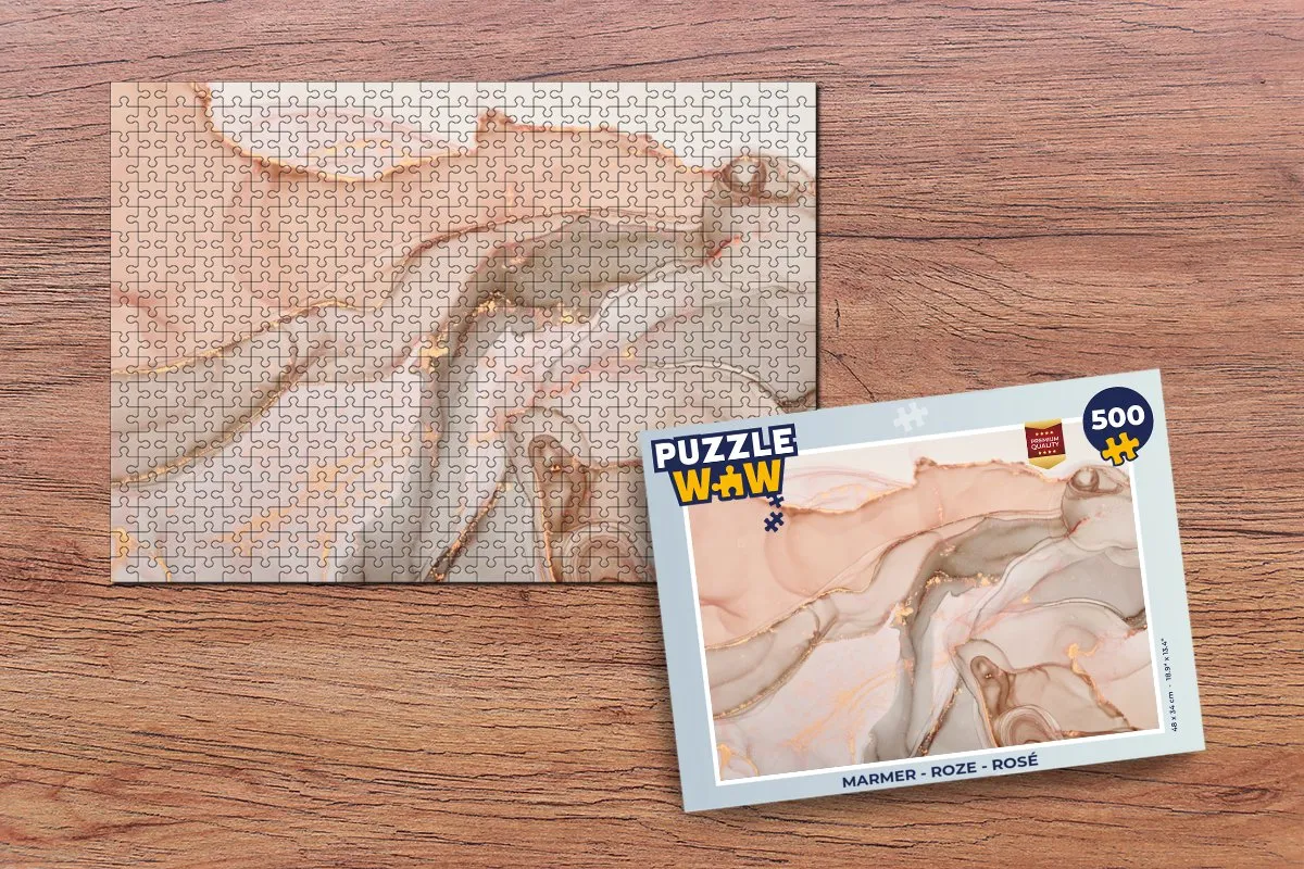 PuzzleWow Legpuzzel 500 Stuks - Multicolor