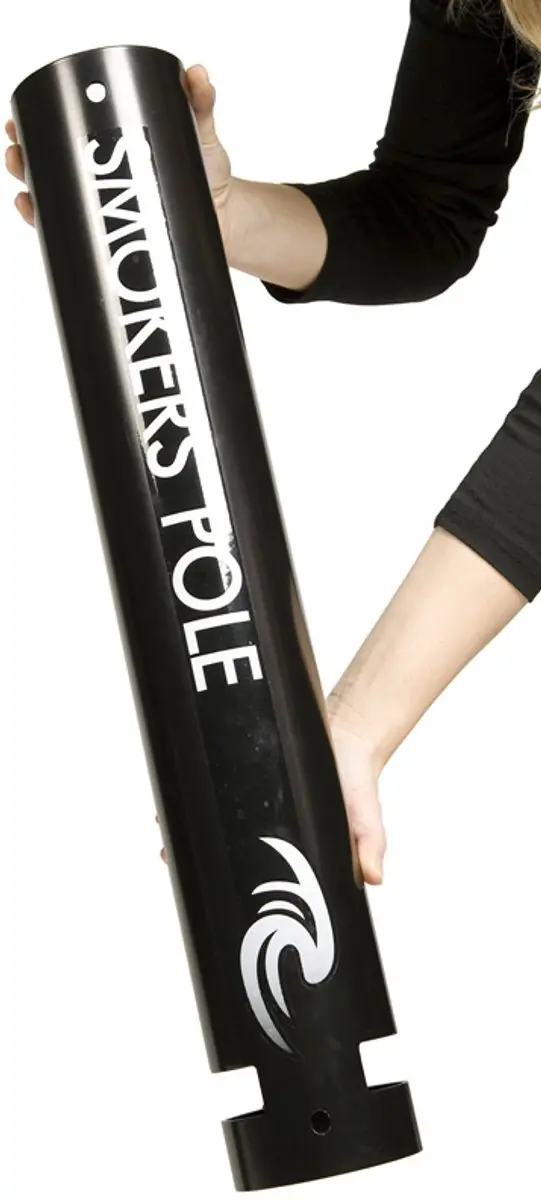 Rubbermaid Smokers' Pole Asbak - Zwart - afbeelding 4 van 6