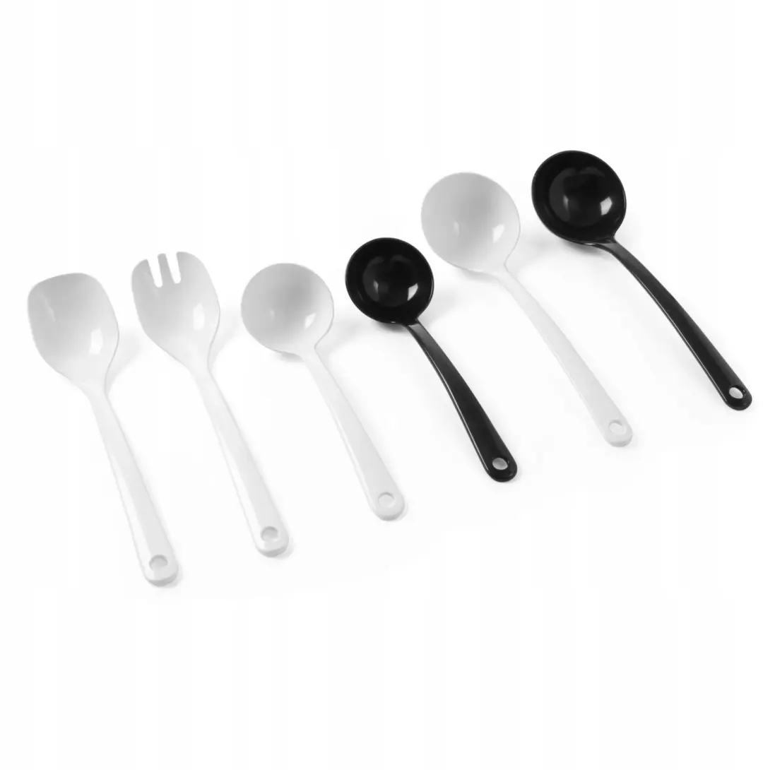 Melamine Salade Vork Wit