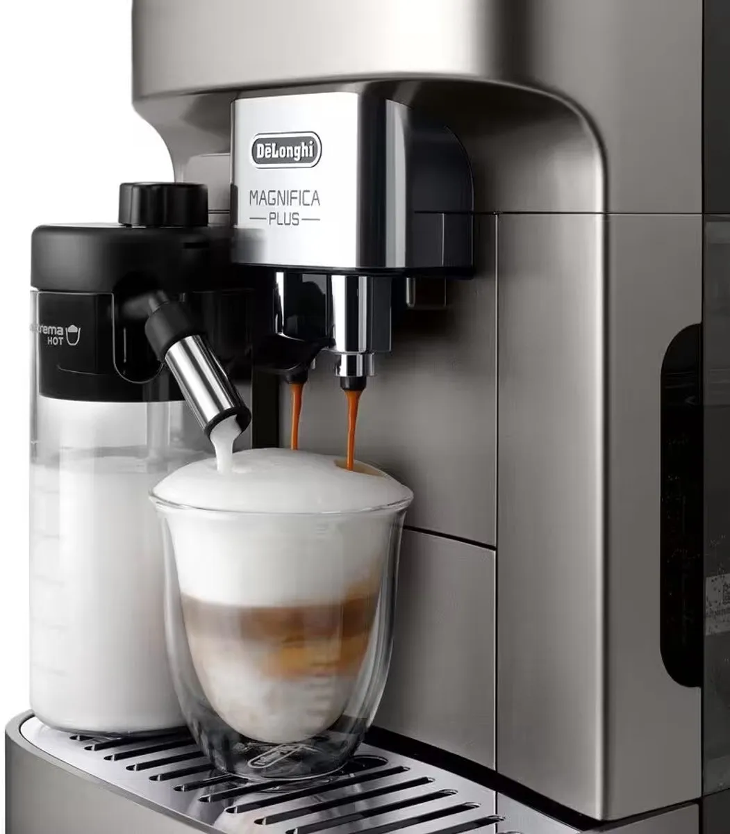 De'Longhi Magnifica Plus ECAM320.70.TB Espressomachine - Titanium Zwart