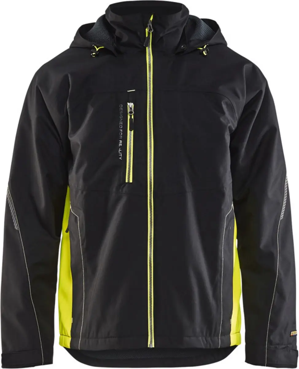 Blaklader Shelljack bi-colour 4790-1977 - Zwart/High Vis Geel - 4XL