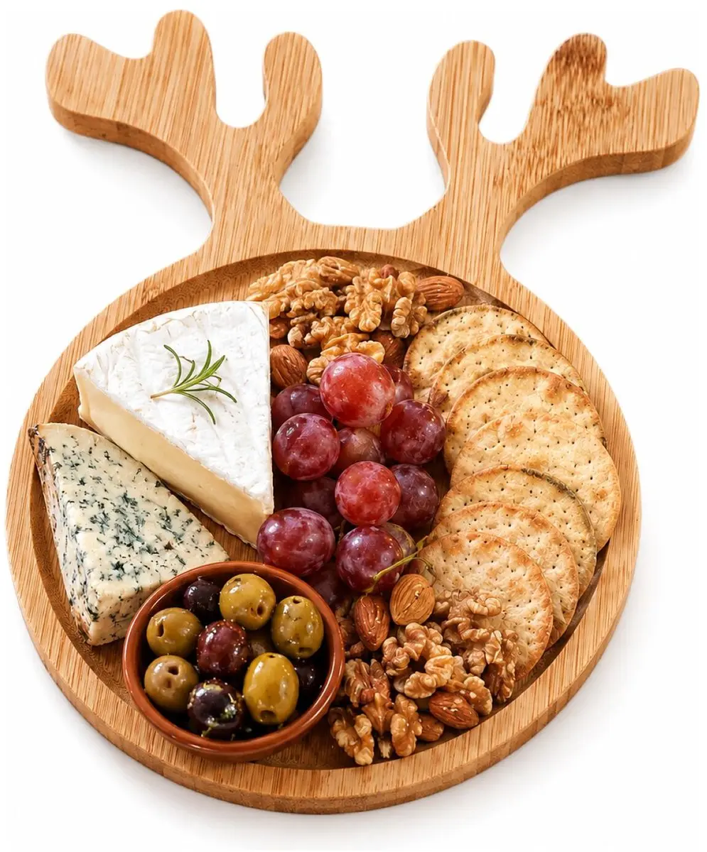 Excellent Houseware Kerst serveerplank