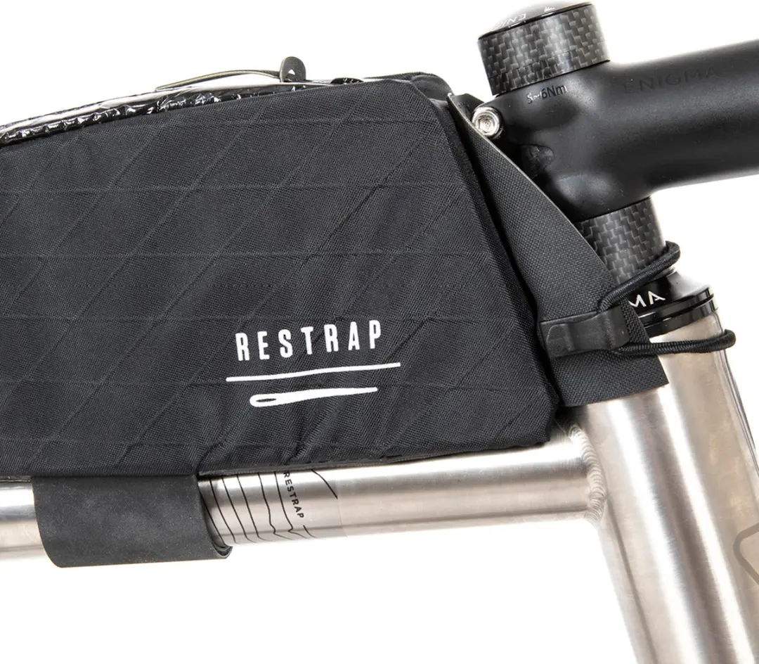 Restrap Race Top Tube Tas 1.5L - Zwart - afbeelding 6 van 6