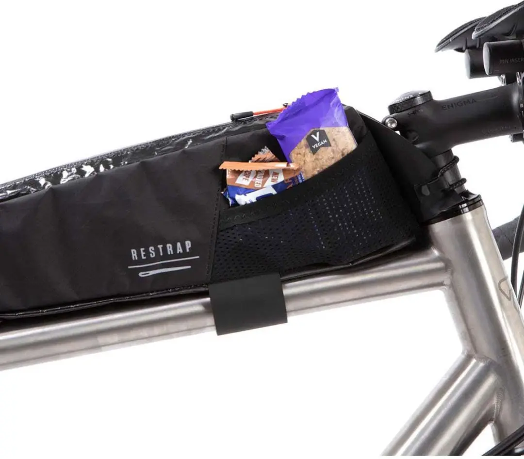 Restrap Race Top Tube Tas 1.5L - Zwart - afbeelding 5 van 6