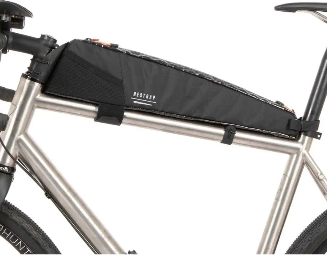 Restrap Race Top Tube Tas 1.5L - Zwart - afbeelding 3 van 6