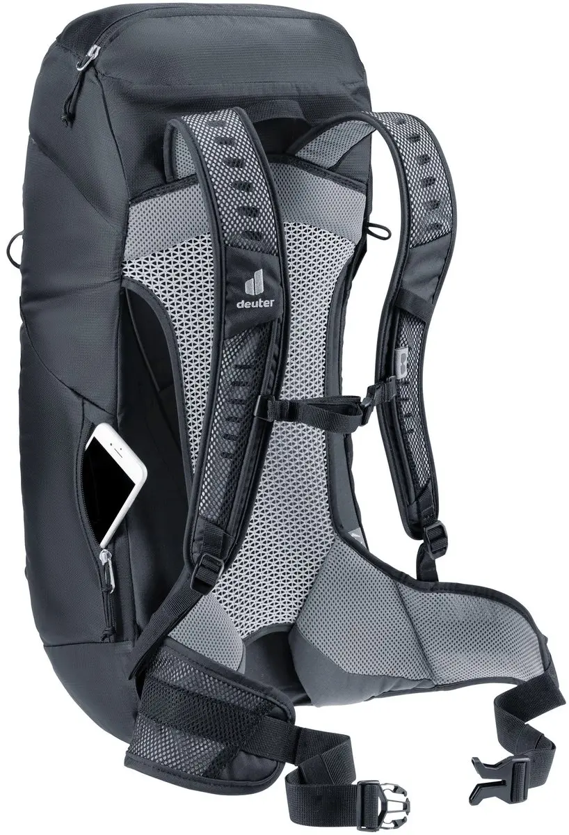 Deuter AC Lite Backpack 32L - Regenbescherming - Zwart - afbeelding 6 van 6