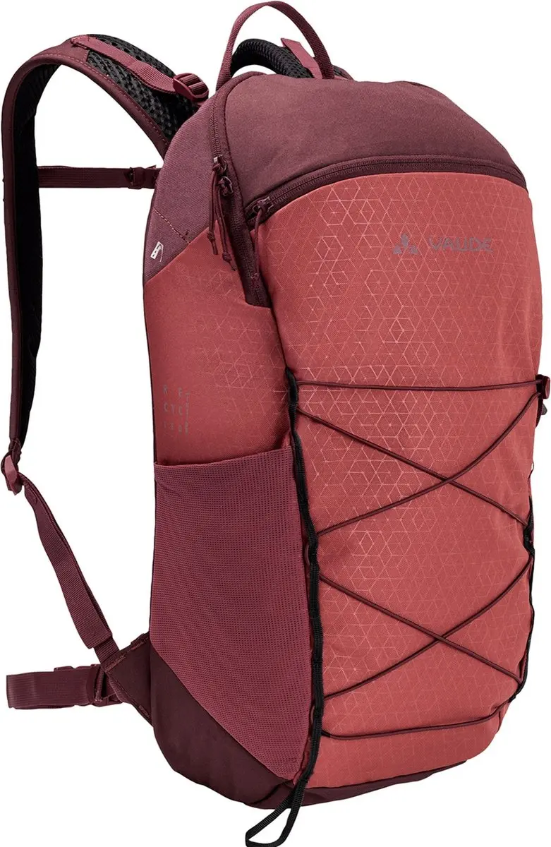 VAUDE Wandelrugzak Rugzak Agile 20 Backpack Redeva Donkerrood