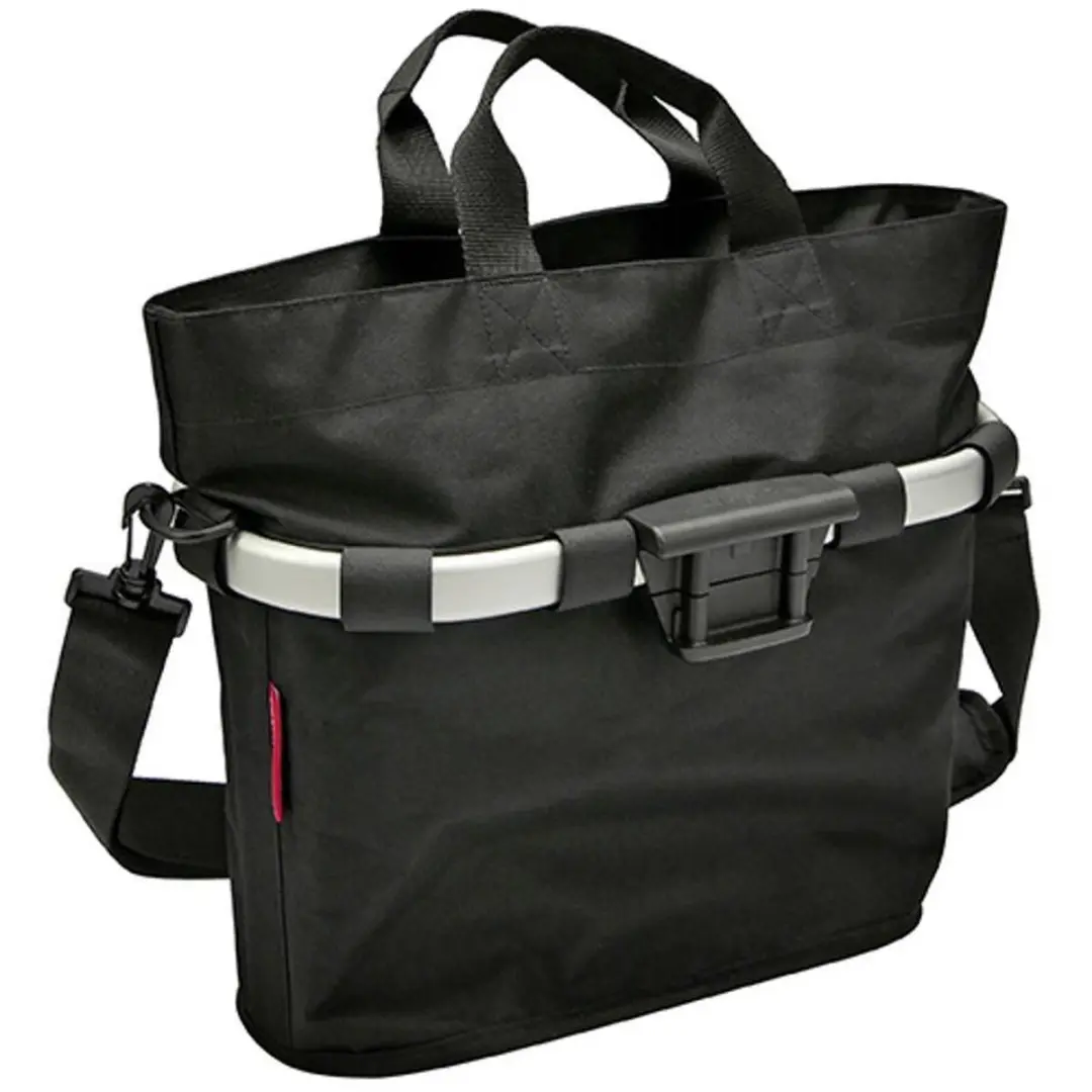 KLICKfix Reisenthel Bikebasket Oval S Stuurtas 12L - Zwart - afbeelding 2 van 6