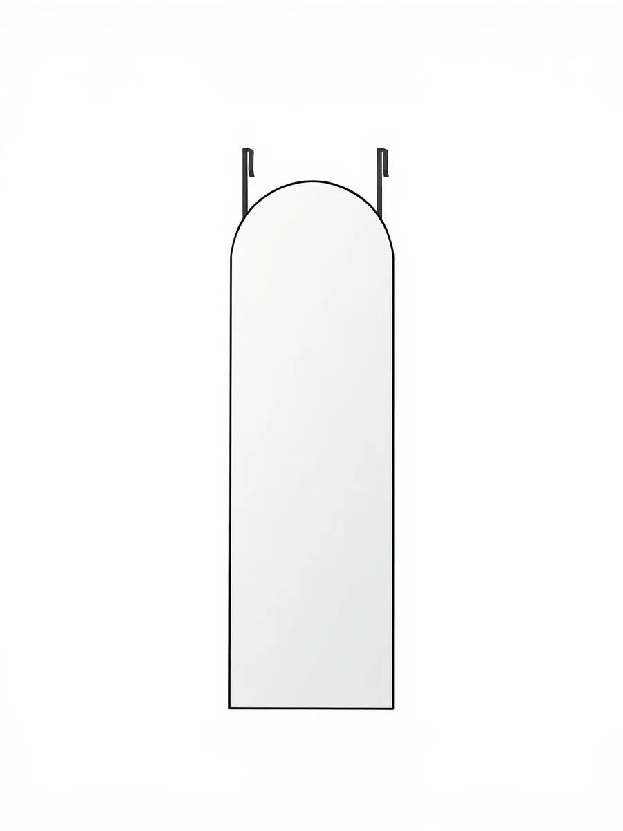 SONGMICS - Spiegel - Plakspiegel - 120 x 40 cm - Voor Slaapkamer - Veilig Hardglas