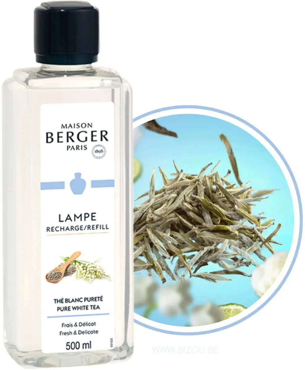 Lampe Berger Thé Blanc Pureté Navulling 500ml