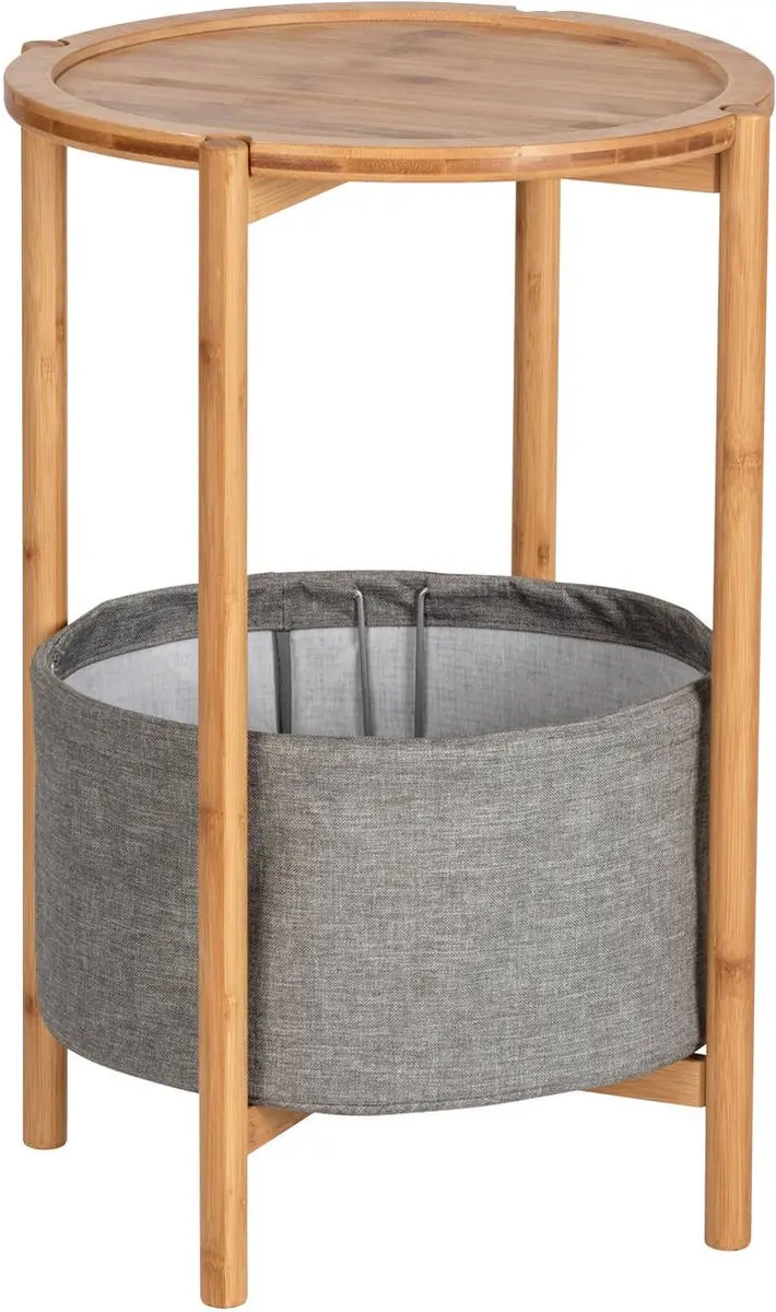 Wenko Bahari Bijzettafel Bamboe 42cm