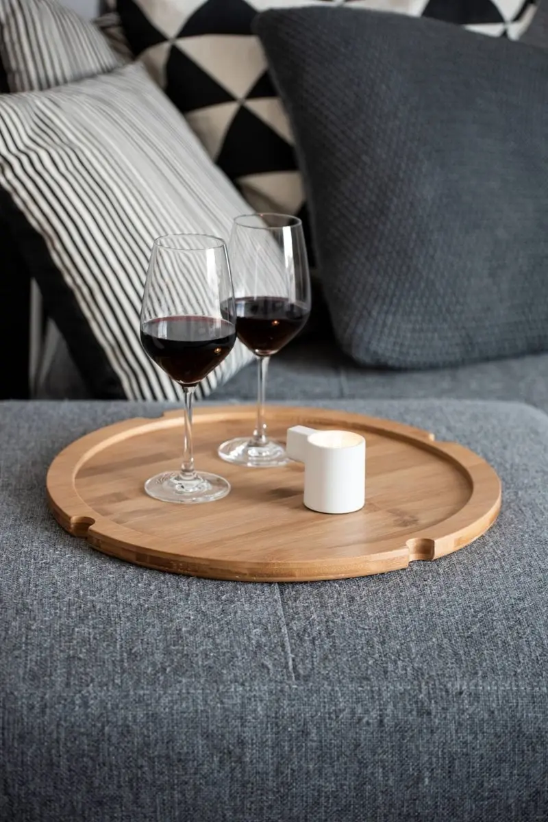 Wenko Bahari Bijzettafel Bamboe 42cm - afbeelding 5 van 6