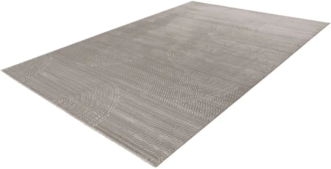 Pierre Cardin Vloerkleed - Modern Tapijt - Design Vloerkleed - Zilver - 3D-effect - Luxe en Duurzaam