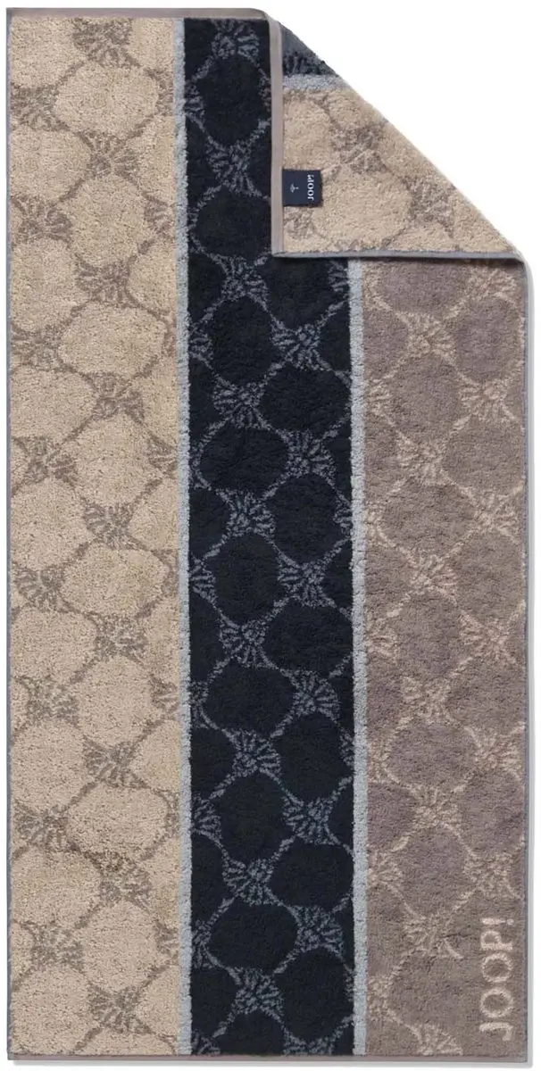 JOOP! Handdoek Cornflower Stripes Een maat, 50x100 Set van 1