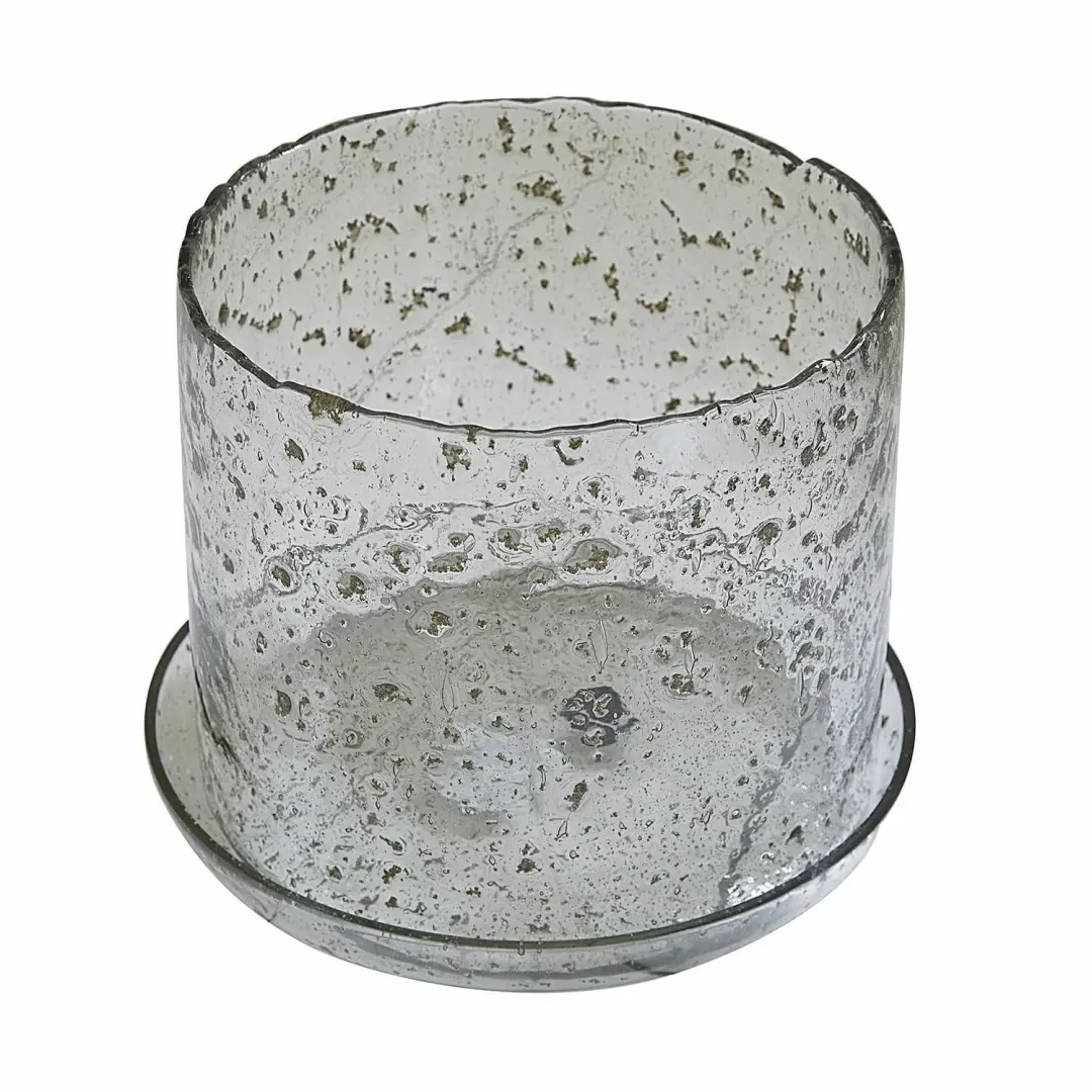 Loberon Soeren Windlicht - Ø28cm Heldere Glas - afbeelding 3 van 6