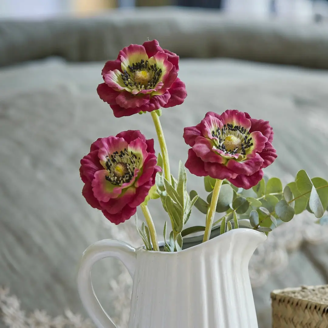 Loberon Inara Sierbloemen - 3 Stuks - Paars - afbeelding 5 van 6