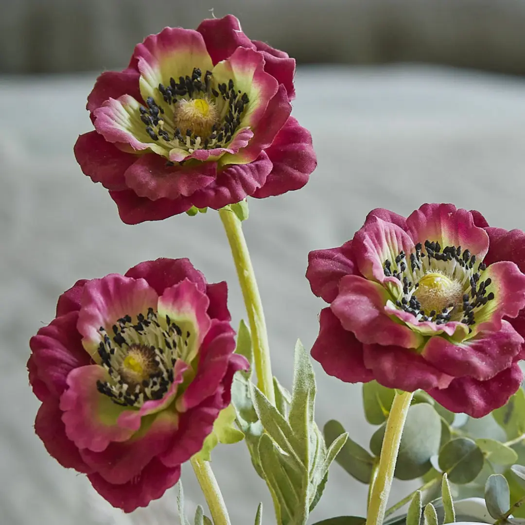 Loberon Inara Sierbloemen - 3 Stuks - Paars - afbeelding 3 van 6