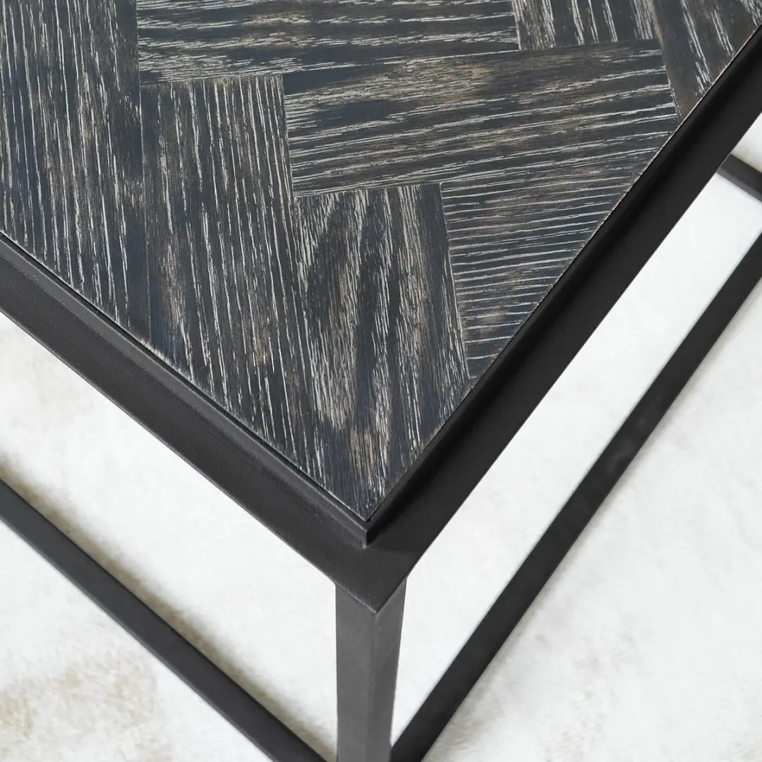 Loberon Lumesto Bijzettafel - Zwart - afbeelding 4 van 6