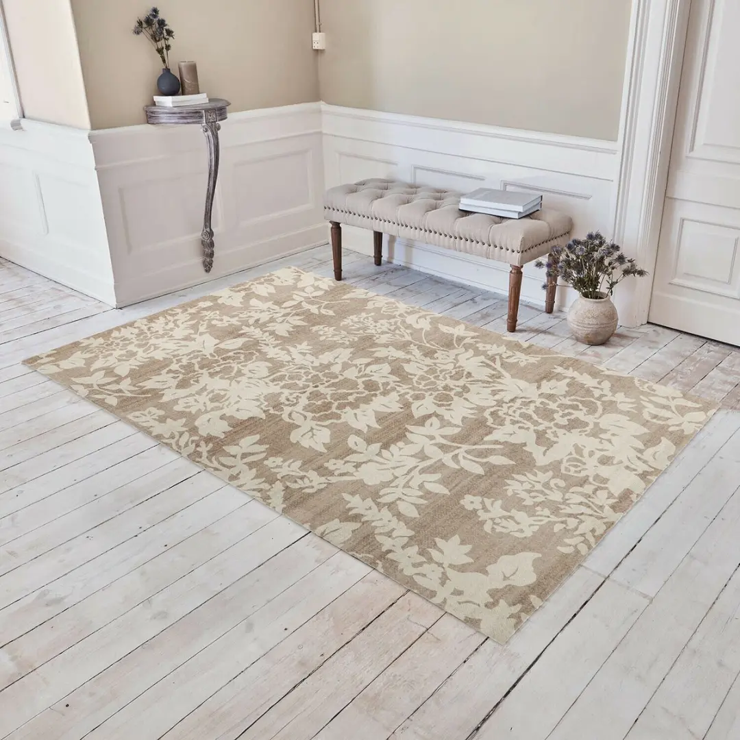Loberon Casamira Vloerkleed - Beige - afbeelding 2 van 6
