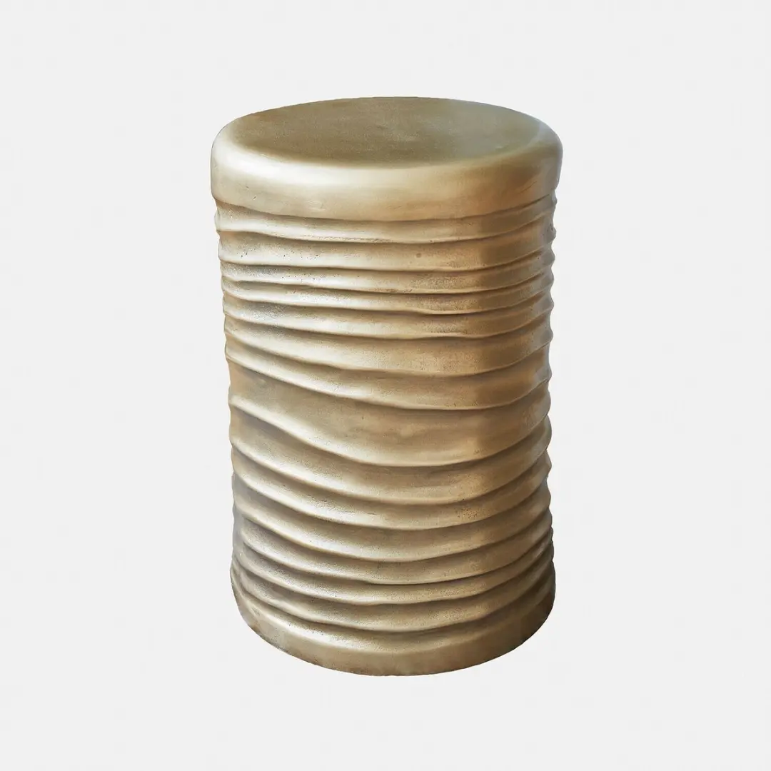 Loberon Bijzettafeltje Antiekmessing 32cm - afbeelding 4 van 4