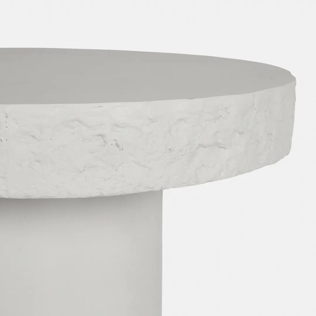 Loberon Tivoliq Salontafel Set van 2 - 70cm - Antiekcrème - afbeelding 4 van 6