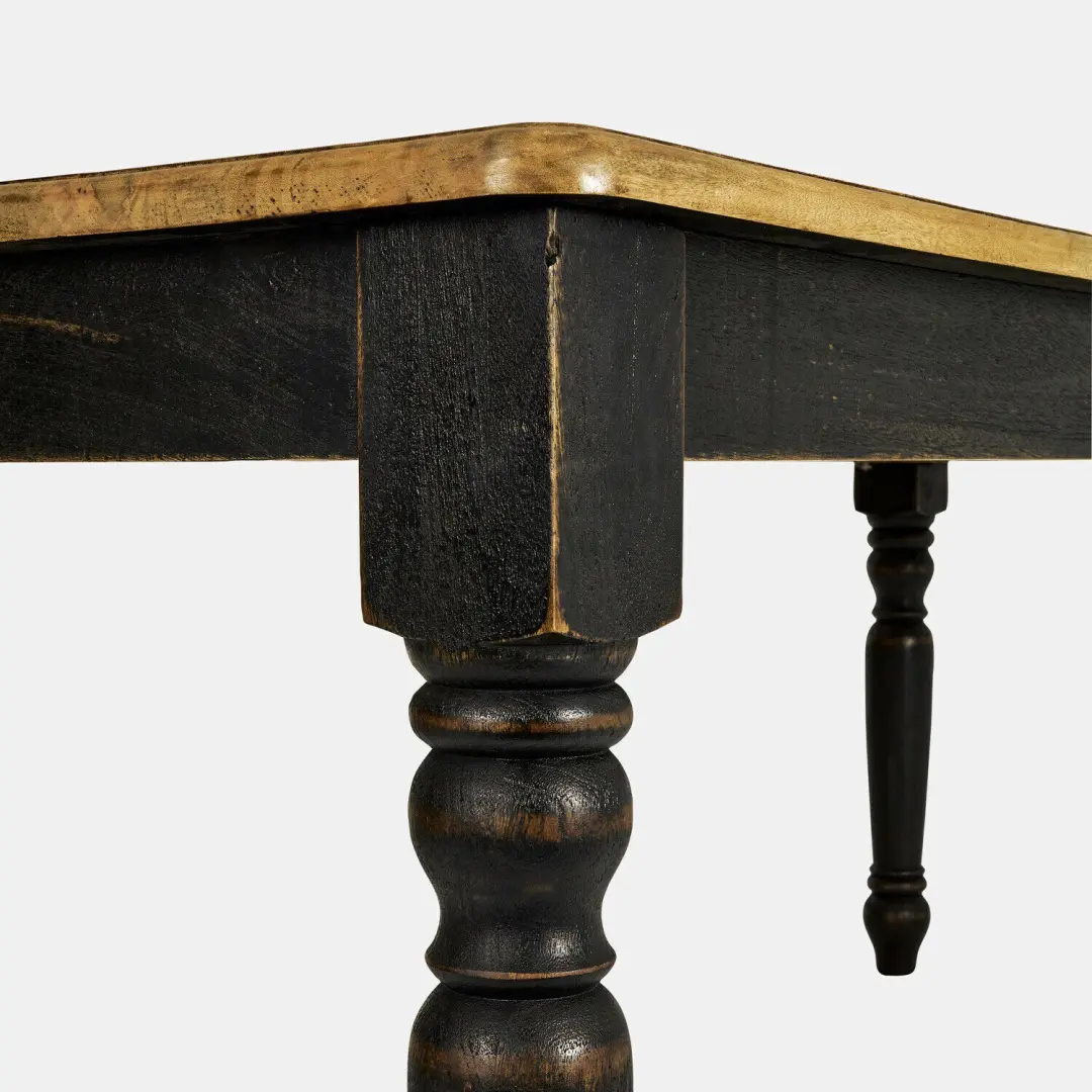 Loberon Mont Lisan Tafel - 6 Personen - Bruin - afbeelding 4 van 6