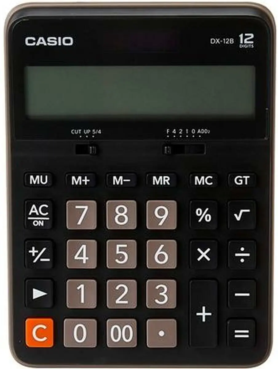 Casio DX-12B Zakrekenmachine