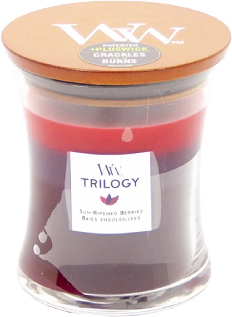 WoodWick Hourglass Trilogy Medium Geurkaars