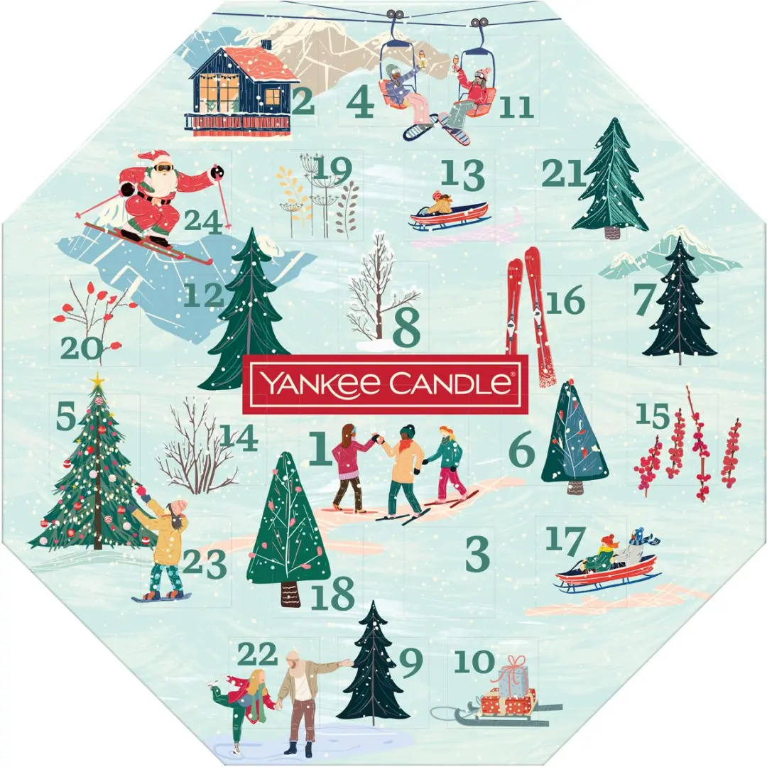 Yankee Candle Apres Ski Adventskalender 2025 - Krans - Groen - afbeelding 4 van 4