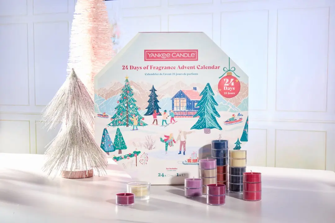 Yankee Candle Apres Ski Adventskalender 2025 - Krans - Groen - afbeelding 3 van 4