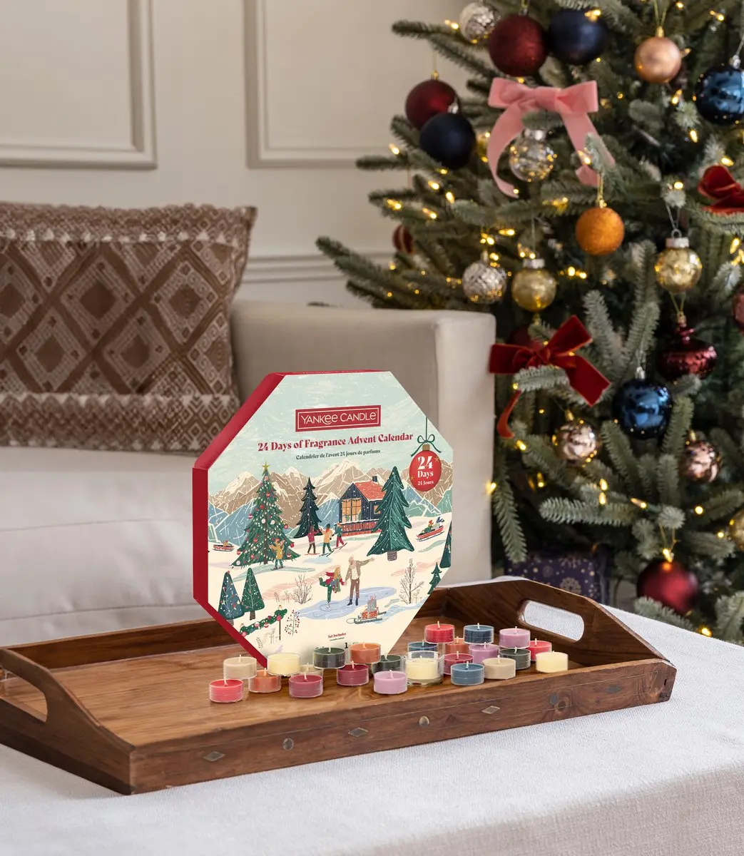 Yankee Candle Apres Ski Adventskalender 2025 - Krans - Groen - afbeelding 2 van 4