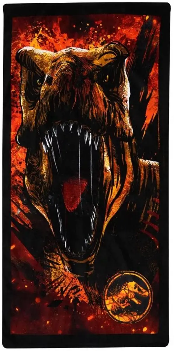 Jurassic World Strandlaken claws 70 x 140 cm