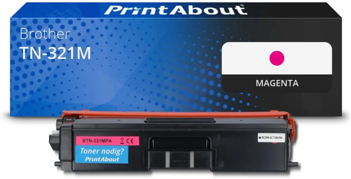 PrintAbout TN-321M-PA Magenta Toner
