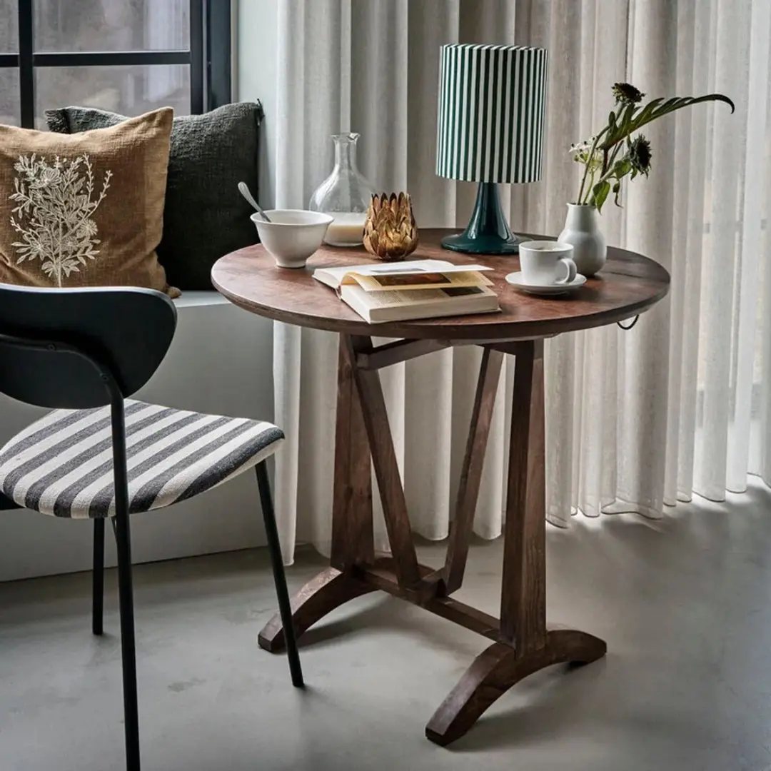 House Doctor Wine Tafel 80cm - Bruin - afbeelding 2 van 2