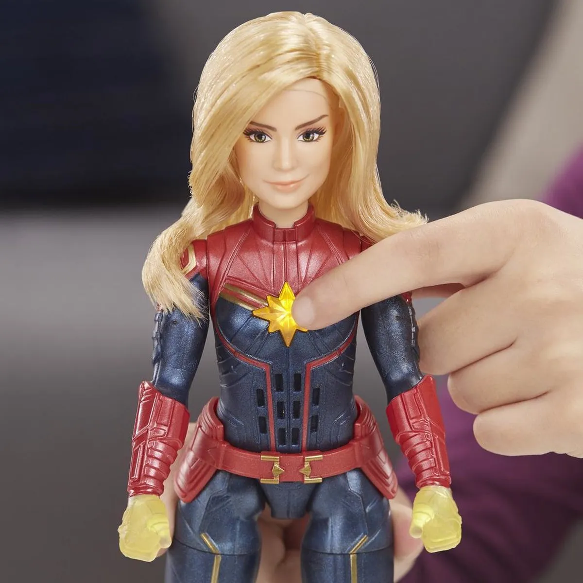 Marvel Avengers Photon Power Fx Captain Marvel - E3610EU4 - Rood/Blauw