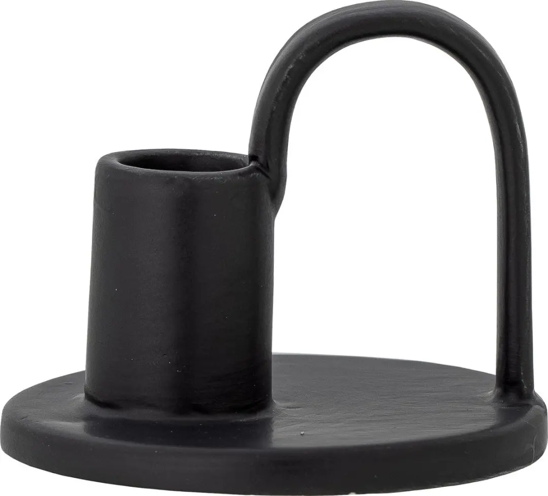 bloomingville Tang Candlestick Black