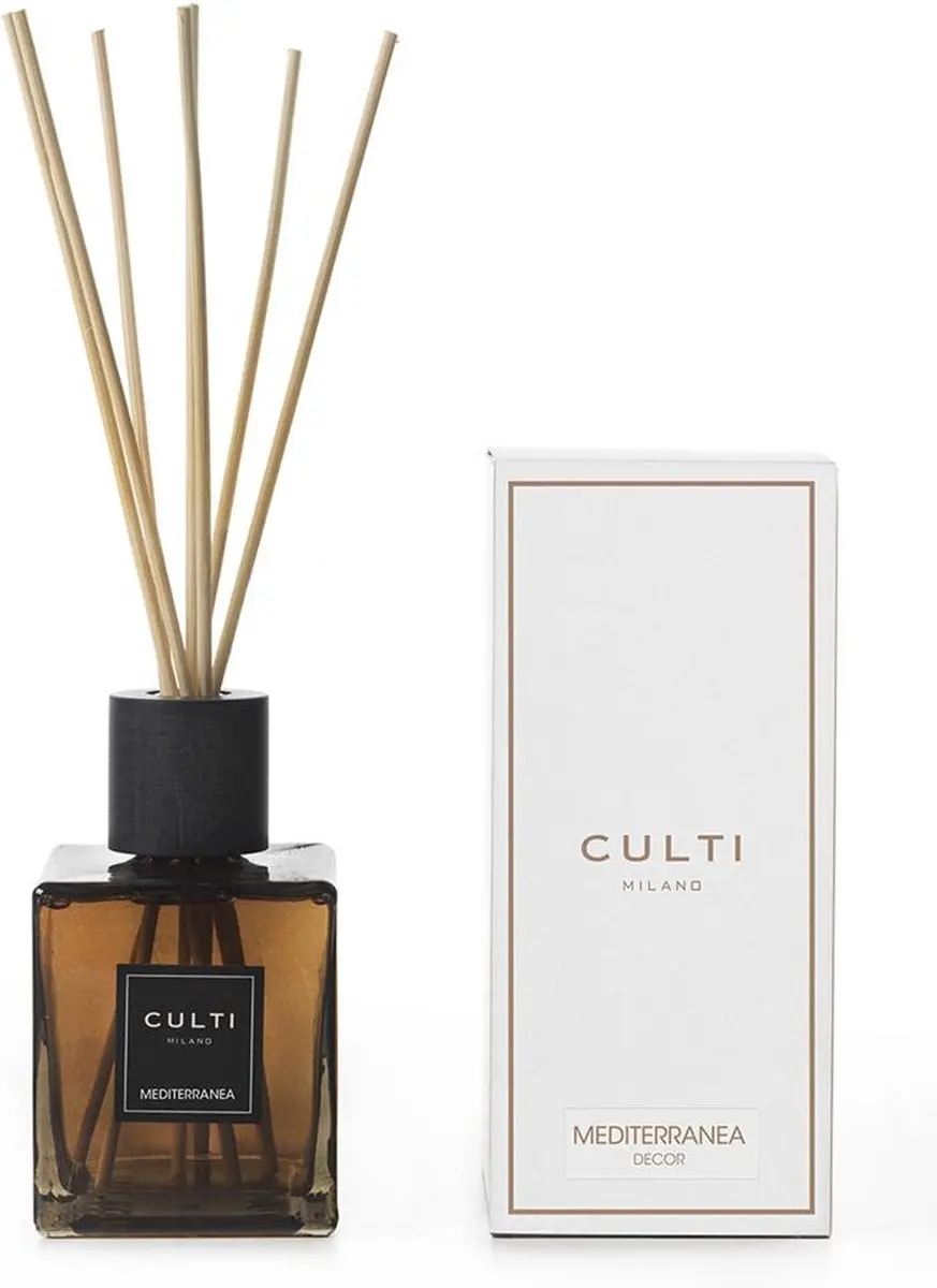 Culti Geurstokjes Decor Classic Mediterranea Diffuser 500ml - afbeelding 4 van 6