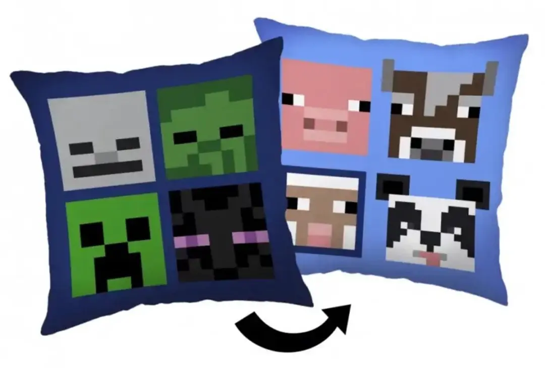 Minecraft Kussen, Dag & Nacht