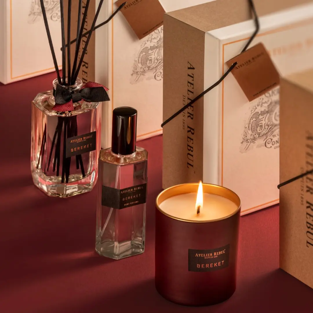 Atelier Rebul Bereket Huisparfum 125ml - Rood - afbeelding 3 van 5