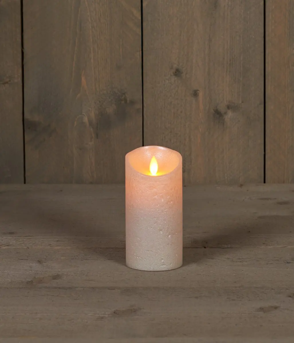 Anna's Collection Oslo LED Stompkaars 15cm - Warm Wit - afbeelding 3 van 4