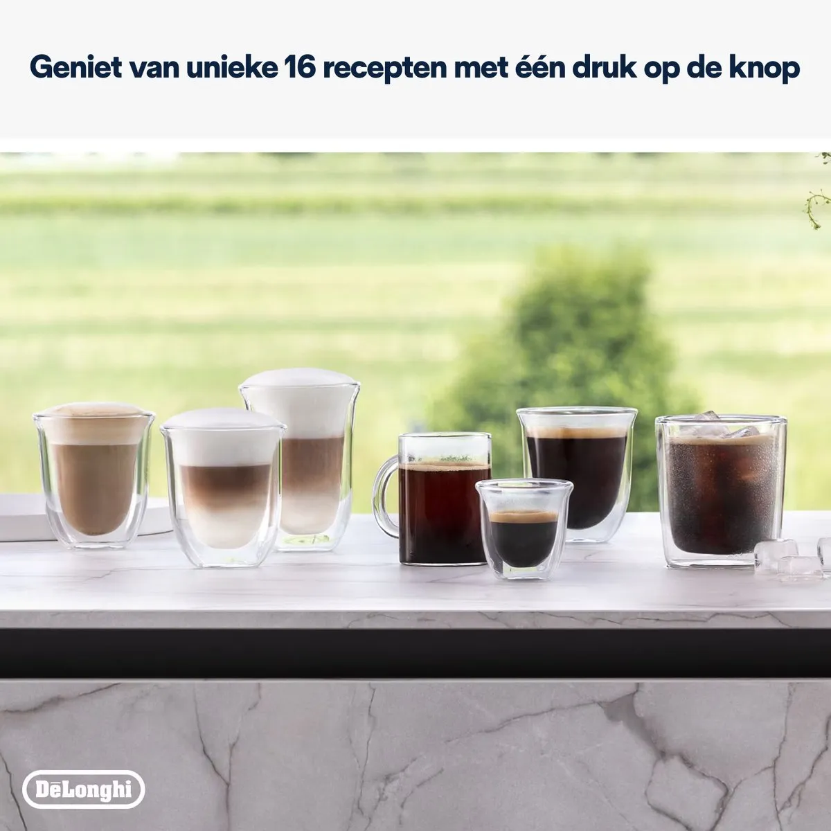 De'Longhi Rivelia EXAM440.35.B - Volautomatische espressomachine - Onyx Black - Koffiemachine met bonen