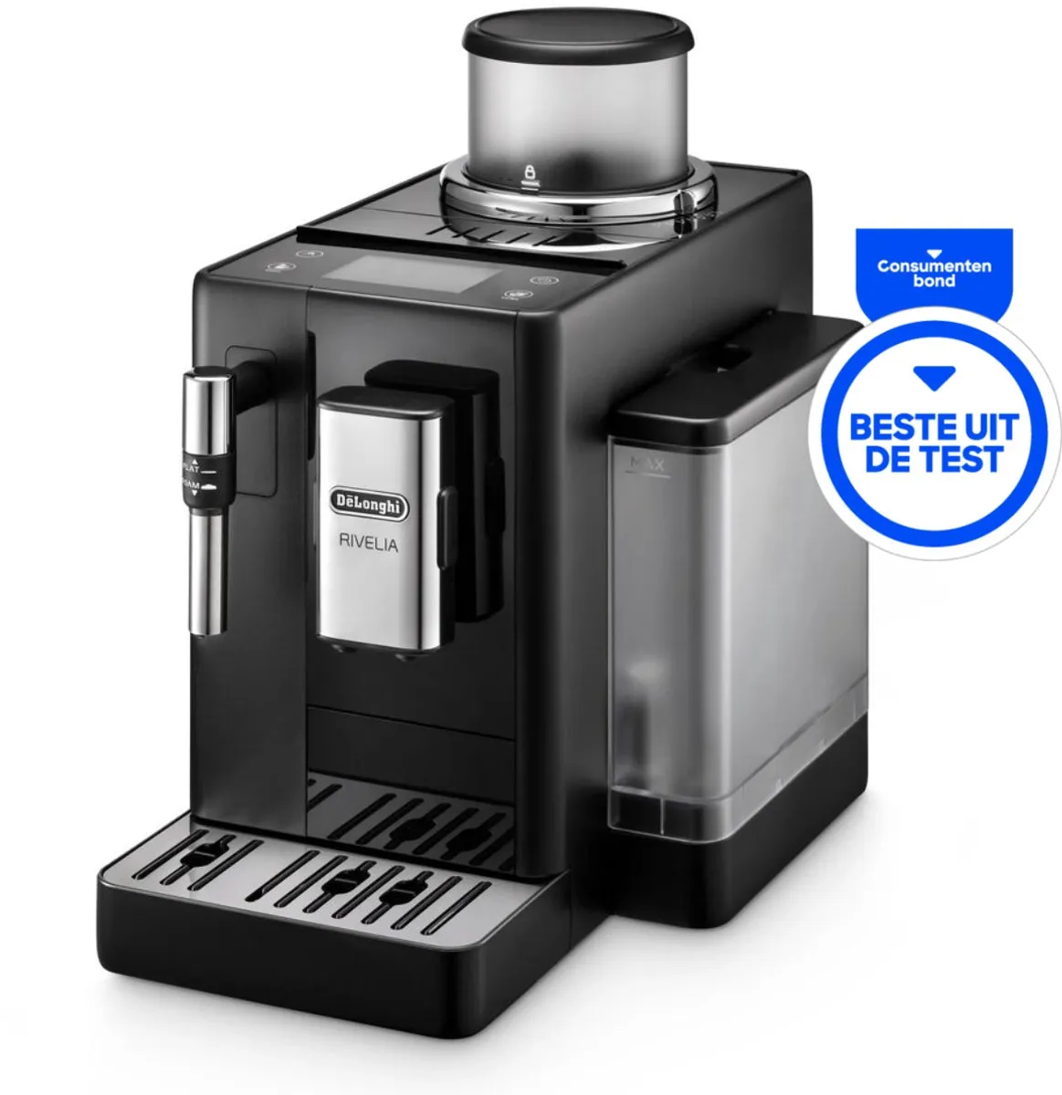 De'Longhi Rivelia EXAM440.35.B - Volautomatische espressomachine - Onyx Black - Koffiemachine met bonen