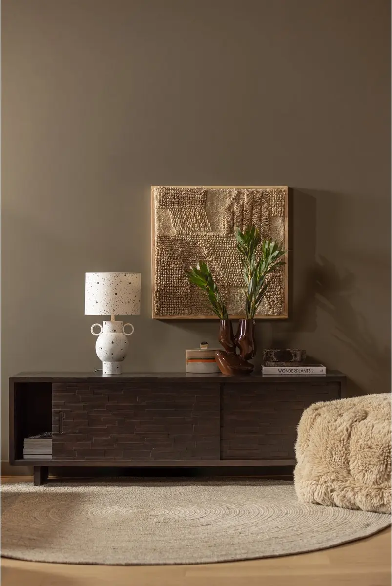 WOOOD Utopia Vloerkleed 200cm Naturel - afbeelding 2 van 6