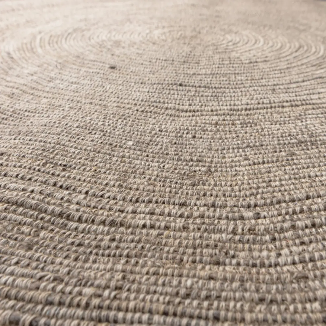 WOOOD Utopia Vloerkleed 200cm Naturel - afbeelding 5 van 6
