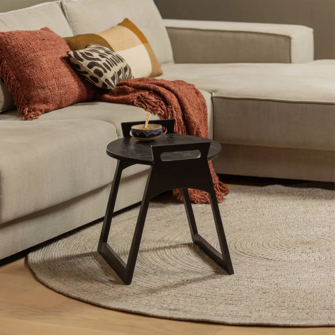 WOOOD Utopia Vloerkleed 200cm Naturel - afbeelding 4 van 6