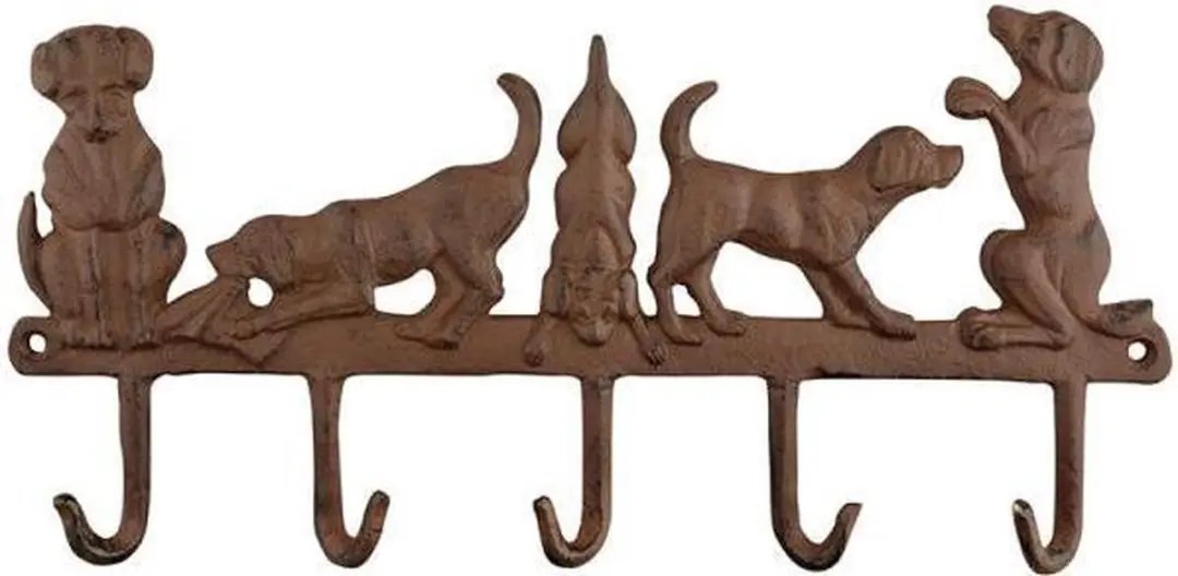 Hanger 5 honden gietijzer