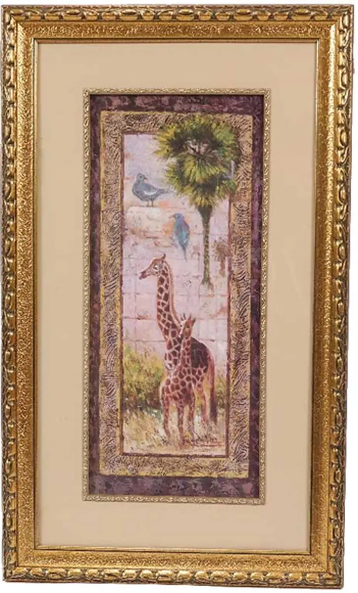 PIA Soft Toys schilderij Giraf
