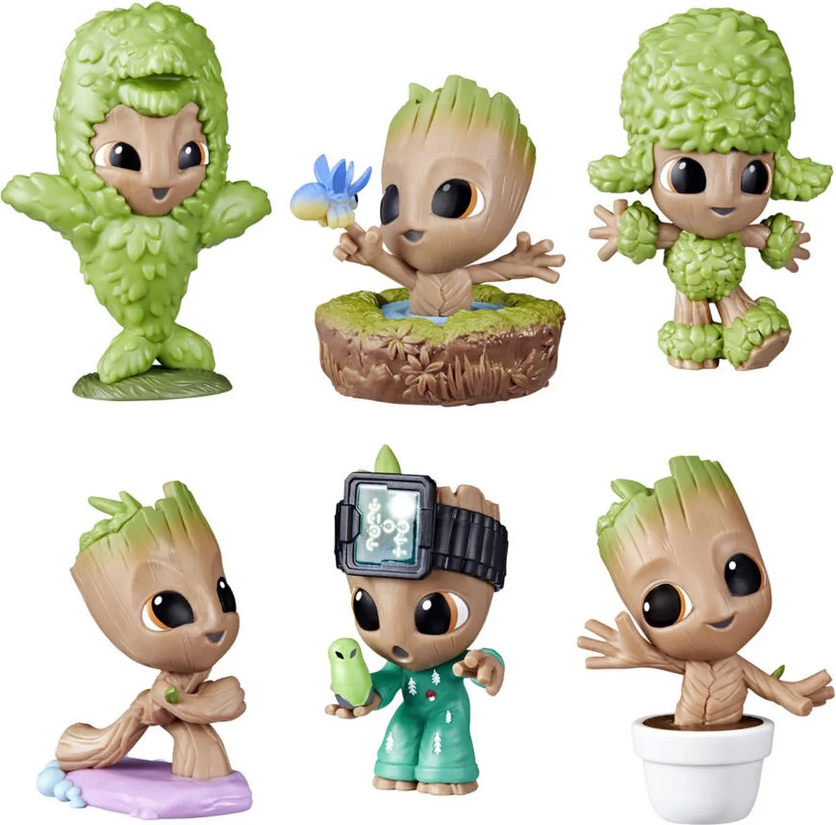 Marvel I Am Groot Dolphin Verzamelfiguur 6.5cm - Divers