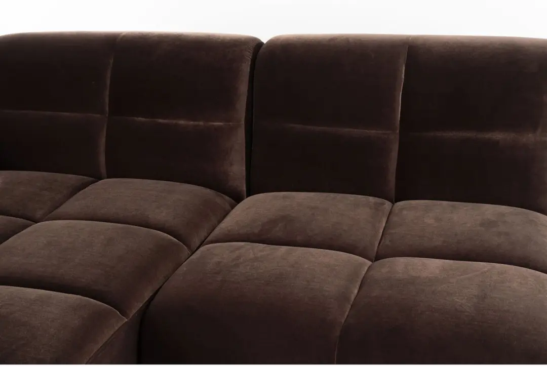 Zuiver Hazel Loungebank Links 267cm - 4 Zitplekken Bruin - afbeelding 4 van 6