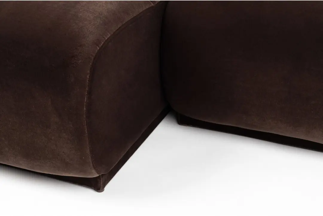Zuiver Hazel Loungebank Links 267cm - 4 Zitplekken Bruin - afbeelding 5 van 6